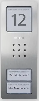 Image de SIEDLE CA 850-2 E Portier audio Compact acier inoxydable (210008734-00)