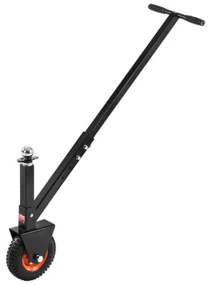 Produktbild von VEVOR Anhänger-Dolly, 136 kg Zungenlastkapazität, 42 cm und 56 cm höhenverstellbarer Anhänger-Dolly, mit 1-7/8 Zoll und 2 Zoll Kugeln, 21,5 cm pneumatischem Gummireifen, zum Bewegen von Wohnwagen