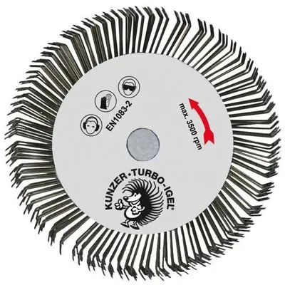 Immagine prodotto di Kunzer Turbo Riccio, 1 pezzo e mandrino 7TI02