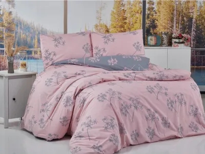 Obrázek produktu pro Prodloužené povlečení bavlna 140x220, 70x90cm Liana pink