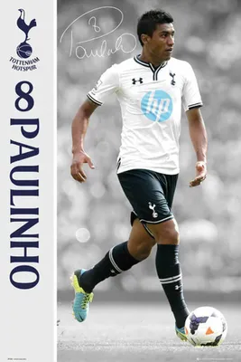 Produktbild von Fußball Poster Tottenham Hotspur Paulinho