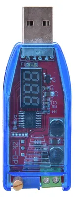 Obrázok produktu pre Regulátor napätia DC-DC, regulátor napätia USB, nastaviteľný rozsah 5 V až 1-24 V