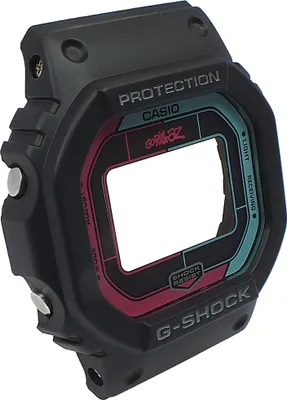 Produktbild von Casio G-Shock Gehäuse CASE/CENTER ASSY Mineralglas schwarz GW-B5600GZ