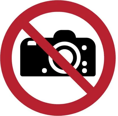 Obrázok produktu pre Tarifný list - Fotografovanie zakázané 200 mm | 1 kus