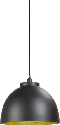 Produktbild von Light & Living Haengeleuchte Ø45x31cm KYLIE auss. schwarz/inn. goldfarbig