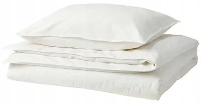 Produktbild von IKEA ÄNGSLILJA Bettwäsche-Set weiß 150x200 cm