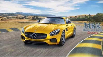 Produktbild von Revell Mercedes-AMG GT, Sportwagen-Modell, Montagesatz, 1:24, Mercedes-AMG GT, Fortgeschritten, 93 Stück(e)