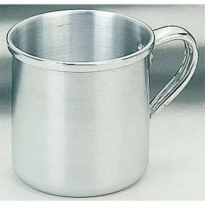 Zylindrischer Aluminiumbecher, 8 cm, 0,35 l, 1 Stück