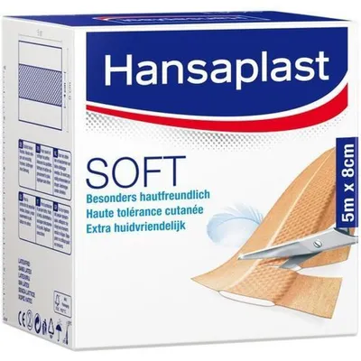 Immagine prodotto di Hansaplast Cerotti morbidi 8 cmx5 m rotolo 1 pz