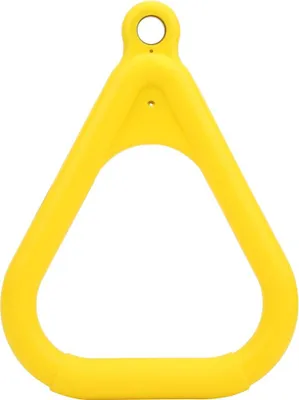Produktbild von Kunststoff Gelb Kinder Kinder Fliegende Turnringe Klimmzugring für Sportspiel Outdoor Indoor FitnessgeräteGelb