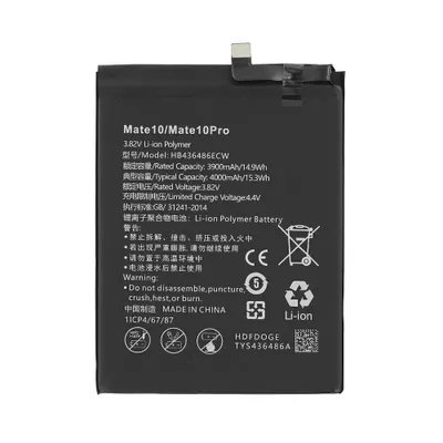 Produktbild von Akku für Huawei P20 Pro Mate20 Mate10 Pro HB436486ECW 4000mAh Batterie Ersatz