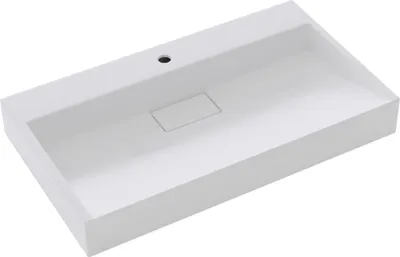 Immagine prodotto di Mexen Ava lavabo da appoggio in conglomerato 1/O 90 x 46 cm, bianco - 23019001