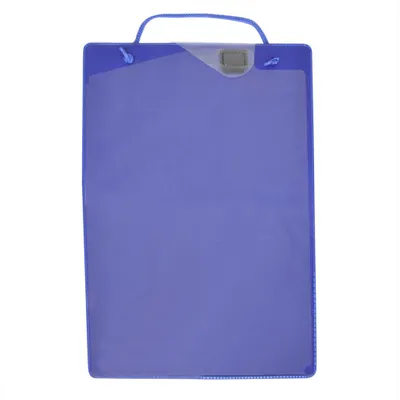 Zdjęcie produktu dla Werkstattauftragstasche A4 blau mit Schlüsseltasche VPE:10St.