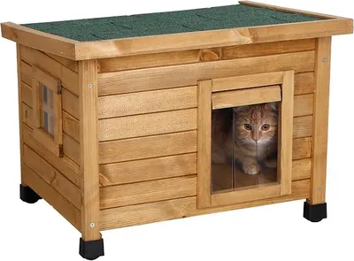 Imagen del producto de Silecomplaza: Casa para gatos, estilo rústico