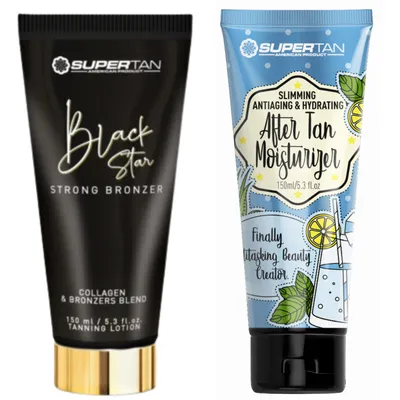 Obrázek produktu pro Supertan Black Star + After Tan Po Opalaniu Gratis