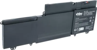 Produktbild von vhbw Akku kompatibel mit Asus UX32VD-0051A3317U, UX32VD, UX32V, UX32A-R43317H, UX32A-XB51, UX32A-RHI5N31 Notebook (6520 mAh, 7,4 V, Li-Polymer)
