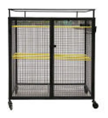 Produktbild von Netsportique Ballwagen – Stabiler Aufbewahrungswagen für Bälle mit Rollen (1450 x 550 x 1550 mm)