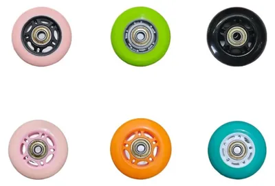 Produktbild von Set mit 4 Rollen für Longboards und Inlineskates