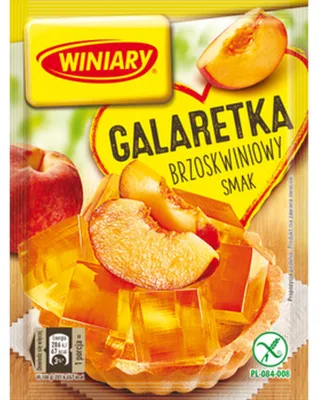 Zdjęcie produktu dla WINIARY Galaretka brzoskwiniowy smak 71 g