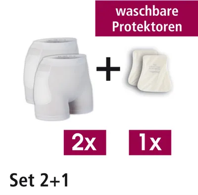 Produktbild von Suprima Hüftschutz-Set (2x Slip 1490 + 1x 2008) Größe: L