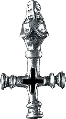 Produktbild von Drachenkreuz Schmuck Anhänger 925er Silber - Kreuze - 30x17mm