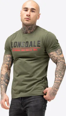 Produktbild von Lonsdale Crantock Kurzarm-t-shirt Grün XL Mann Grün XL