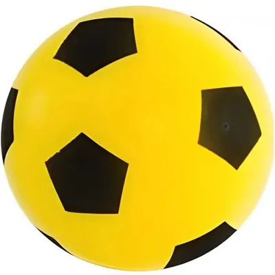 Image de Ballon de football en mousse 20 cm - john - jeu plein air