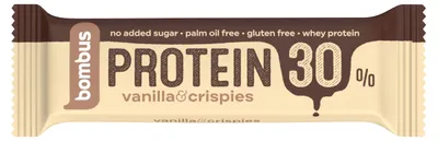 Produktbild von Bombus Protein-Riegel Vanilla & Crispies – Vanillegenuss mit Protein