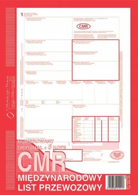 Image de Lettre de voiture CMR International 800-3N