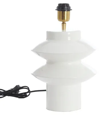 Produktbild von Light & Living - Lampenfüß Petch - Weiß - Ø22x26cm
