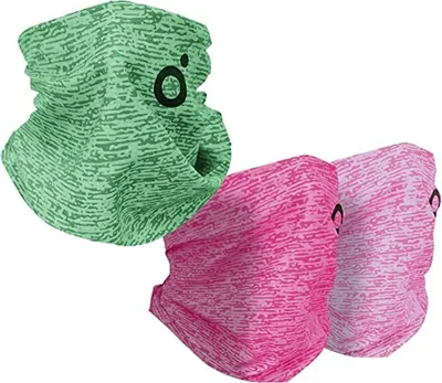 Produktbild von LIVEO Schlauchschal Set 3 STK. Herren Damen Bandana Elastisch Multifunktionstuch Halswärmer Mikrofaser Loop Schal Nackenwärmer Outdoor Radsport Motorrad Laufen UV-Schutz Stretch Halstuch 100% nahtlos pink