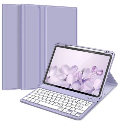 Immagine prodotto di Custodia per tastiera per iPad Air da 11 pollici, con tastiera QWERTZ removibile
