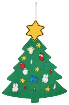 Produktbild von Bambolino Toys Miffy Weihnachtsbaum Filz - Weihnachts Spielzeug Dekoration