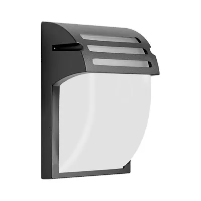 Zdjęcie produktu dla Lampa ścienna AMALFI 1xE27/40W, antrazhit, IP44 L: 184, W: 110, H: 245, gniazdo E27, możliwość ściemniania
