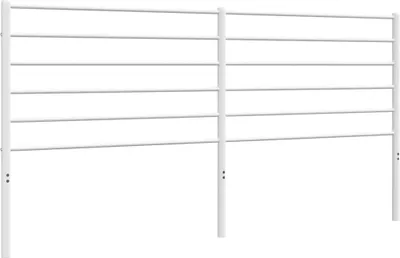 Produktbild von vidaXL Ersatz-Kopfteil Metall Weiß 200 cm