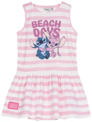 Zdjęcie produktu dla Letnia sukienka Disney Lilo & Stitch Różowa 116 cm
