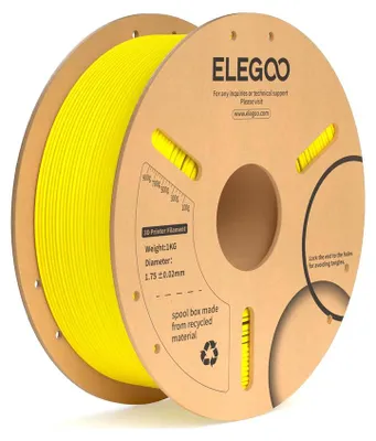 Obrázek produktu pro ELEGOO PLA+ -1.75mm-1KG-Cardboard Spool-Yellow