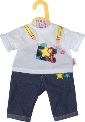 Zdjęcie produktu dla Zapf 870983 Dolly Moda Jeans Spodnie Outfit 43cm GR43