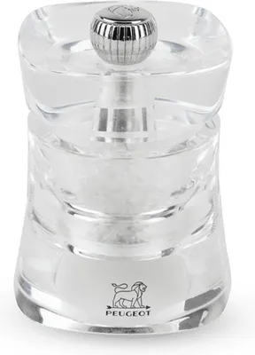 Produktbild von Peugeot Baltic Salzmühle Kleine Salz Mühle Acryl Transparent 8 cm 25779