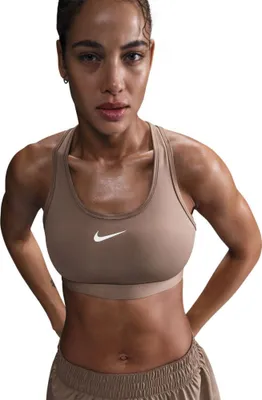 Produktbild von Nike Swoosh Sport-bh Mittlerer Halt Braun L Frau Braun L