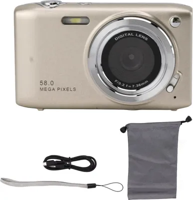 Obrázok produktu pre 4K digitálny fotoaparát pre tínedžerov 58MP HD 2,88-palcová obrazovka 16x zoom automatické zaostrovanie Kompaktné cestovné fotografie Vlog
