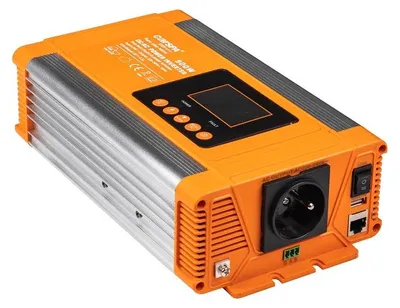 Productafbeelding van Carspa PX500-24, 24V/230V + USB, 500W omvormer met zuivere sinusgolf; model: PX500-242