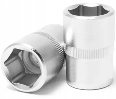 Image de JCB Douille CLÉ À DOUILLE 1/2" 15 mm hexagonale en acier Cr-V