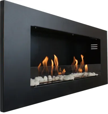Produktbild von Gel & Ethanol Kamin Aurora Luxus Royal Schwarz Matt