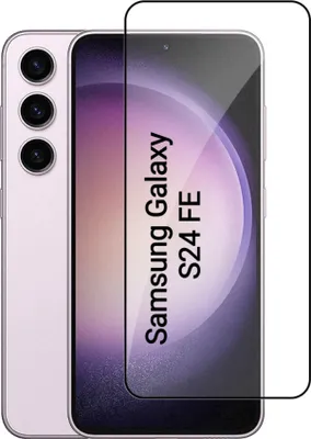 Produktbild von CLM-Tech Schutzfolie kompatibel mit Samsung Galaxy S24 FE Panzerfolie Panzerglas Crystal Clear Displayschutz 9H Glas Displayfolie Schutzglas - Unterstützt Fingerabdruck-ID - Folie kristallklar