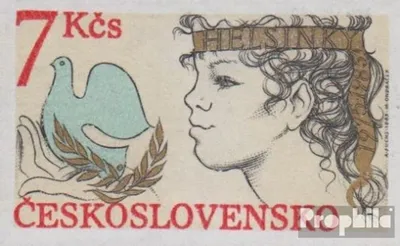 Produktbild von Briefmarken Tschechoslowakei 1985 Mi 2822B (kompl.Ausg.) postfrisch KSZE