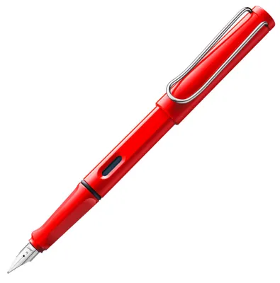 Produktbild von LAMY Füllhalter safari red - Federstärke EF - extra fein
