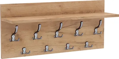 Obrázok produktu pre AKKE Gold Craft Horizontaler Šatníková skriňa VERTI - CHROM háčiky ŠxV: 70x40 cm