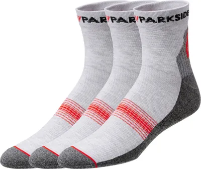 Produktbild von PARKSIDE® 3 Paar Herren Arbeitssocken (Grau, 39-42)