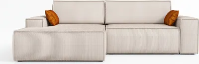 Produktbild von Ecksofa TOR mit Schlaffunktion. Farbe: Mink.